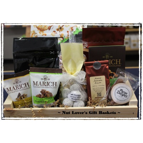 Nut Lover's ♥ Gift Basket - Creston BC Delivery